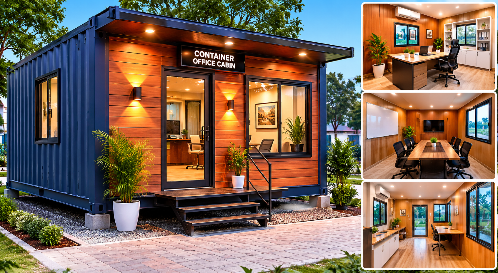 Eco Friendly Portable Cabin, 20 X 08 X 8.6