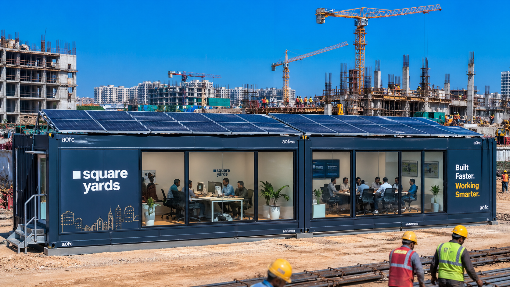 Sustainable Luxury Modular Offices
