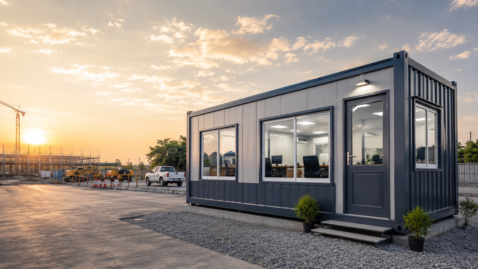 GRP Site Office Cabin, For Commercial