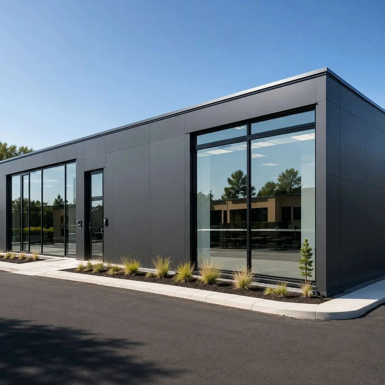 Prefab GRP Building