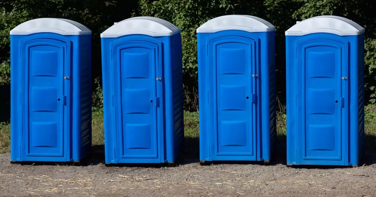 FRP Rectangular Portable Bio Toilet, For Events