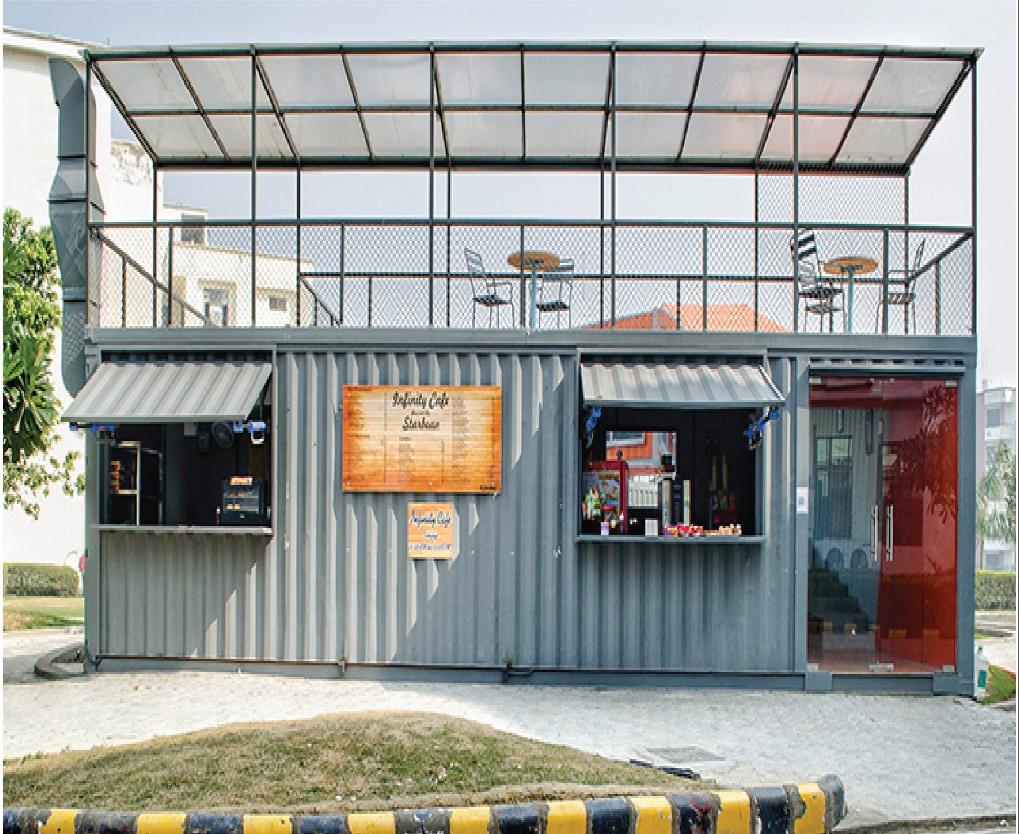 Cafeteria Prefabricated Container